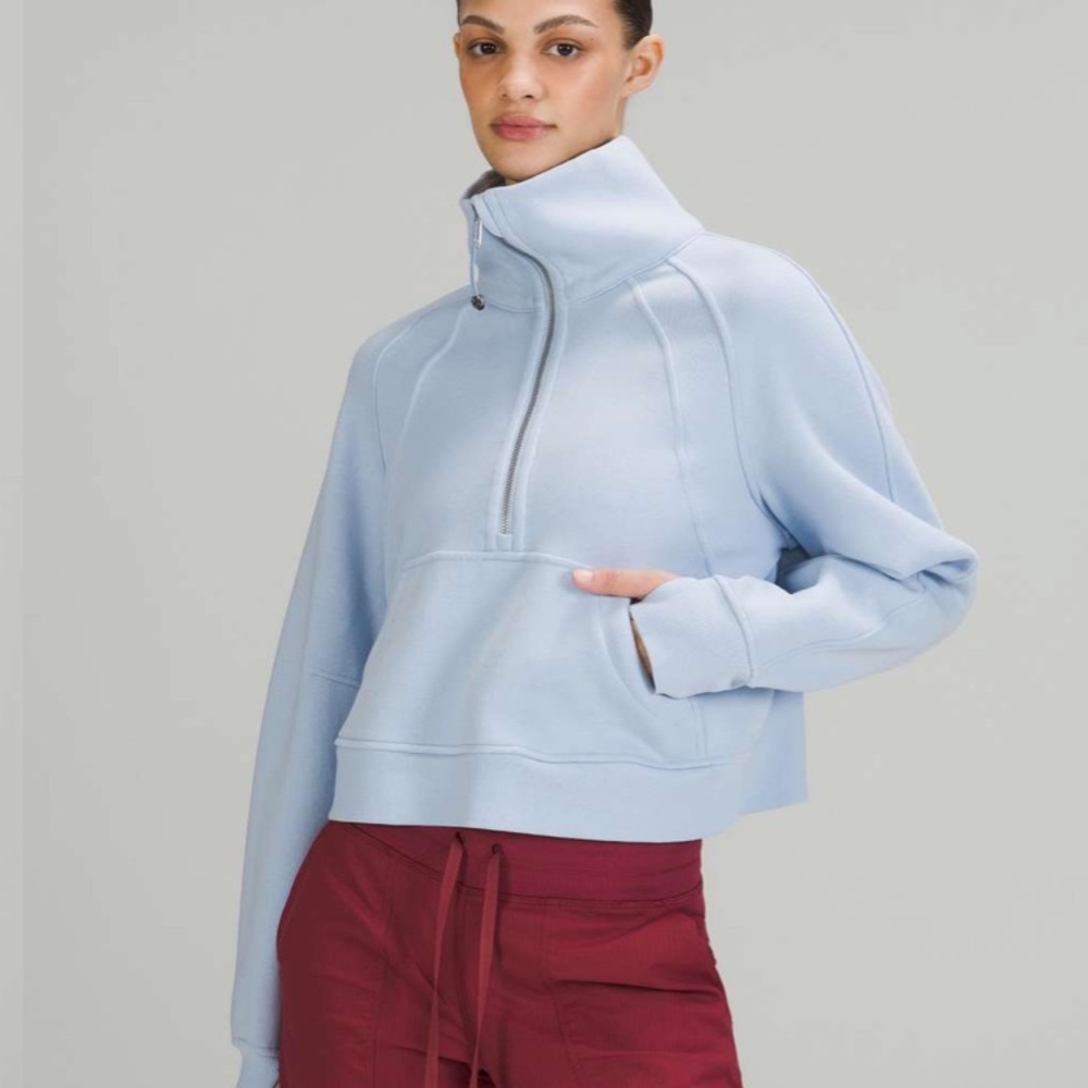 Lululemon Scuba Oversized Funnel Neck Shirt